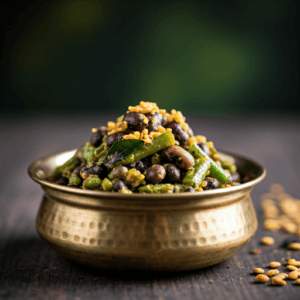 black eye beans poriyal