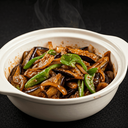 brinjal stir fry