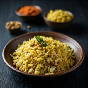 Cabbage Moong Dal Recipe