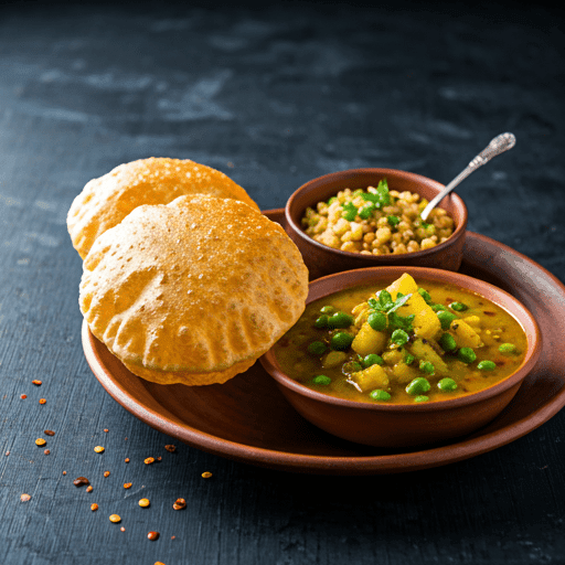 poori and masala