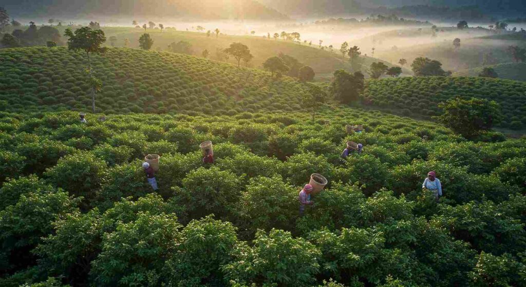 cardamom farming process
