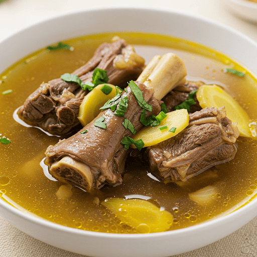 Goat Leg Soup