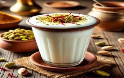 How to Make Traditional Indian Cardamom Lassi?